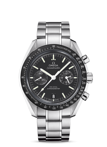 Omega Speedmaster Moonwatch Co-Axial Stainless Steel / Black / Bracelet